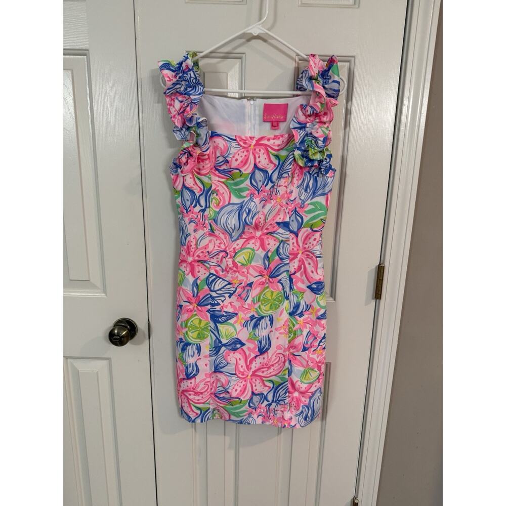 Lilly Pulitzer Steffi Stretch Shift Havana Cocktail 8